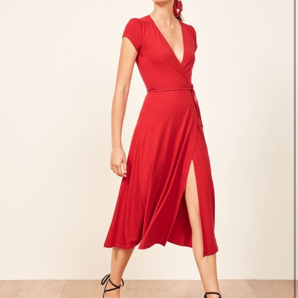 Reformation Becca Dress Size L